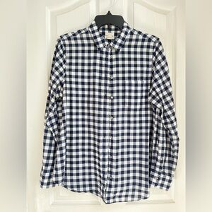 J.Crew Gingham Shirt size LP